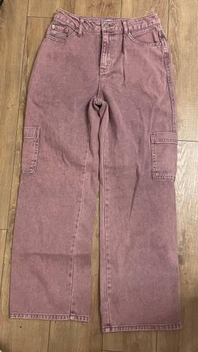 Tilly's Full Tilt Purple Cargo Jeans