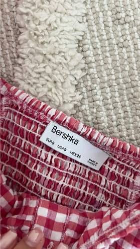 Bershka Berska Gingham Top