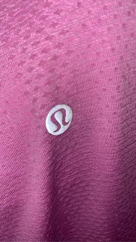 Lululemon Pink Swiftly Tech Short Sleeve