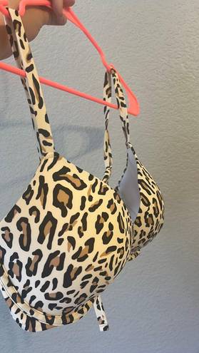 Target Cheetah Print Bikini Top