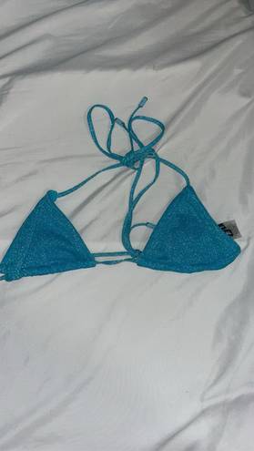 Triangl Blue Sparkly  Bikini Set