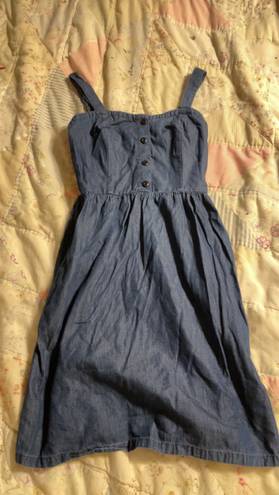 Vans jean dress