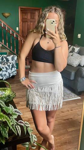 Boutique Boutiqe Fringe Skirt