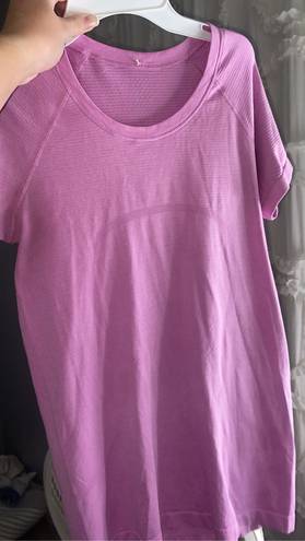 Lululemon Pink Swiftly Tech Short Sleeve