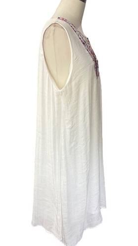 Luxology  Embroidered Bohemian tunic dress NEW Size 16