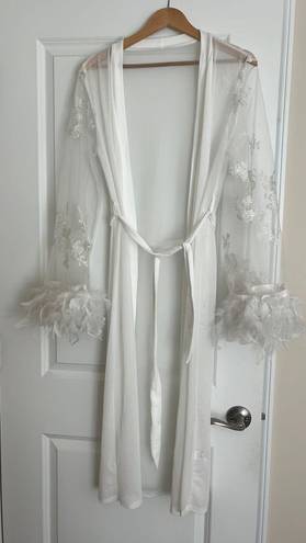 Bridal Robe White Size M