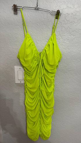 Charlotte Russe Lime Green Dress