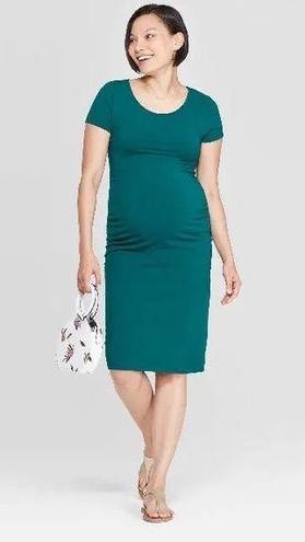 Isabel Maternity Teal Dress Size Small