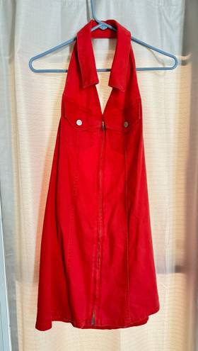 The Moon Day +  Red Dress. Size Medium 