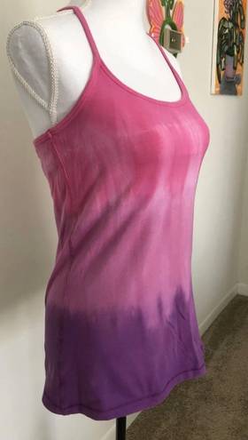 Xersion Yoga Tank Top Pink 92% Cotton Sz Mid