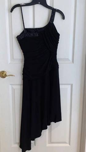 Laundry by Shelli Segal  Black Beaded Dress