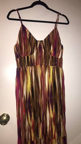 Miss Tina Knowles Tina Knowles Striped Sundress