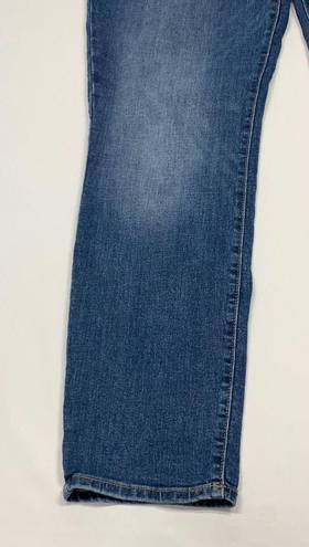 Old Navy  Women's Denim Five Pocket Mid-Rise Original Straight Jeans Blue Size 16