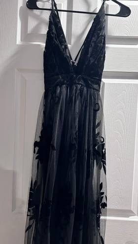 Windsor Black Lace Formal Dress