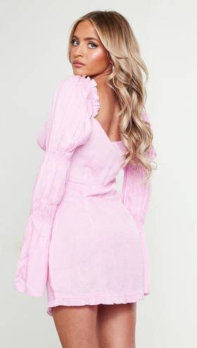 Pretty Little Thing Pink Cutout Dress