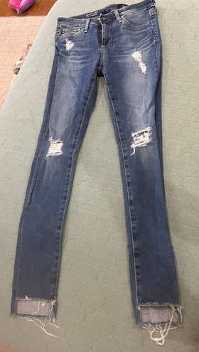 AG Adriano Goldschmied Middi Ankle Jeans