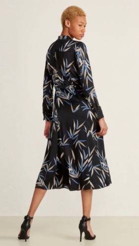 Equipment  Printed Long Sleeve Dress, Size 4, Retail $495