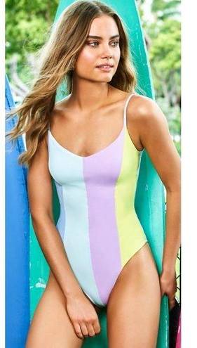 PilyQ Colorblock Farrah One-Piece Swimsuit