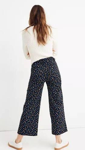 Madewell Emmett Wide Leg Crop Pants Floral