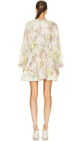 Alexis  Behati Dress in Floral Embroidered Medium New Womens Floral Mini