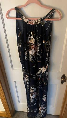 Cute Floral Tie Dress Multi Size M