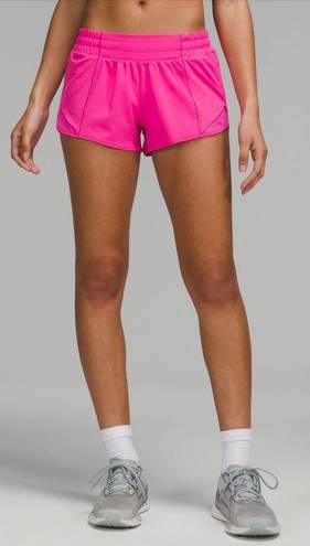 Lululemon 2.5” Hotty Hot Shorts Sonic Pink