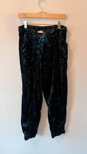 Jolt Velvet Paperbag Pants