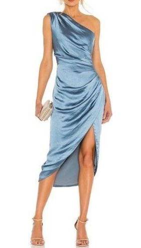 Elliatt Elliat Cassini One Shoulder Dress in
Cadet Blue