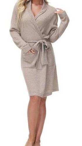 Lounge Ink + Ivy NWT $200 100% cashmere  robe jacket S