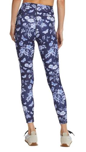 Terez TLC Floral-Print Smoothing Leggings