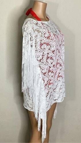 PilyQ New  water lily fringe coverup. XS/S. Regularly $179