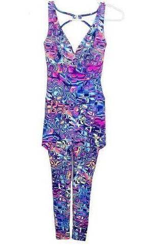 One Piece Dellas Lingerie  unitard tie dye c