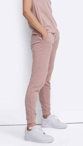 Mate the Label  Organic Terry Classic Jogger in Rose 3X