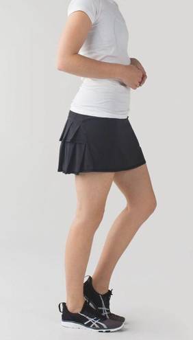 Lululemon  Run: Pace Setter Skirt | Tall | Black | 4