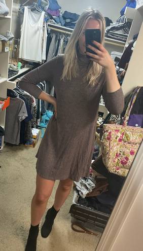 American Eagle Gray Sweater Dress