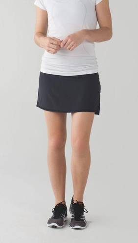 Lululemon  Run: Pace Setter Skirt | Tall | Black | 4