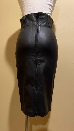 Thomas Wylde Leather Skirt Sz XS