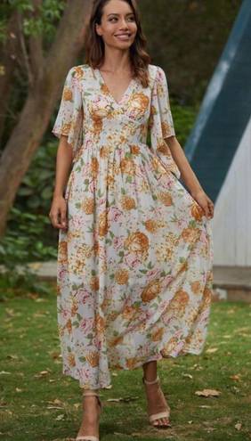 Petal Lush Floral Dress