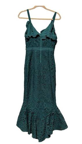 Two Sisters  LEANNE DRESS - Elegant EMERALD GREEN Size 4 Small Formal Dress NWOT