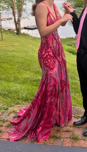 Jovani Pink Prom Dress