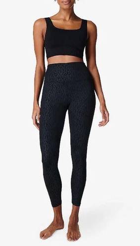 Sweaty Betty All Day 7/8 zebra Leggings Black Small 4-6