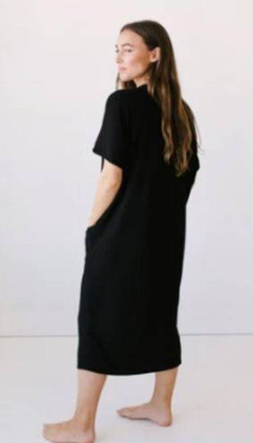 Onyx Dwell + Slumber Cocoon Caftan Dress 