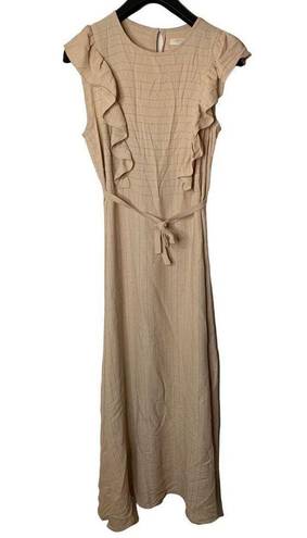 Christy Dawn  Jessa Dress in Oat Stripe women's size medium NEW NWT