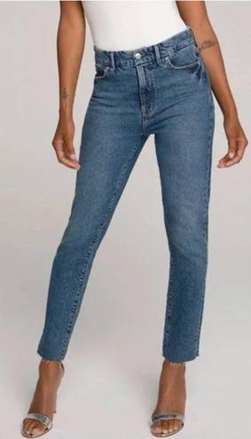 Good American  Good Classic Slim Straight Jeans - Size 6/28