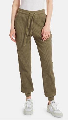 The Range  Revolve Utility Olive Green Vital Rib Slim Jogger Sweatpants Small