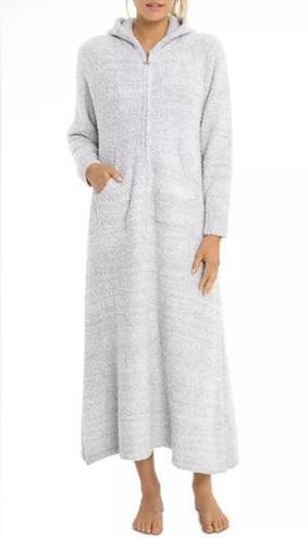 Barefoot Dreams  Cozychic pullover hooded robe 1/2 zip