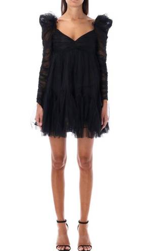 Zimmermann  Tulle Ruched Mini Dress size AU 2/ US 8