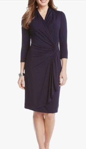 Karen Kane  Cascade Wrap Dress Size m