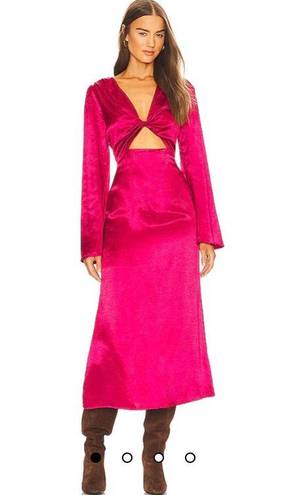 House of Harlow Hot Pink Dress