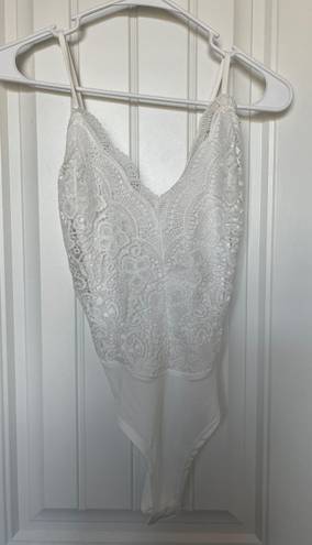 Rue 21 White Bodysuit